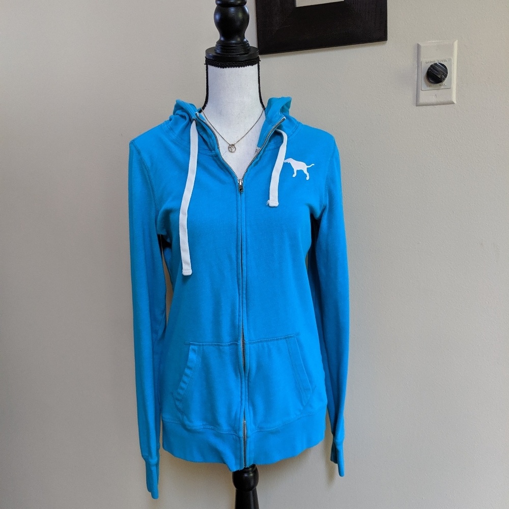 Pink Zipper Hoodie
